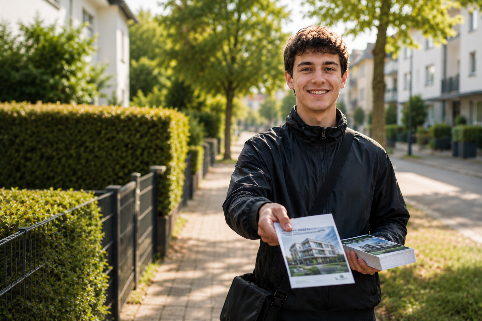 Mitarbeiter (m/w/d) für Flyer Verteilung – Minijob | Augsburg-Süd – Königsbrunn