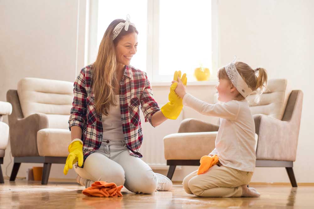 Frühjahrsputz-Checkliste: 5 Tipps, wie Sie Zuhause schnell und effektiv sauber machen