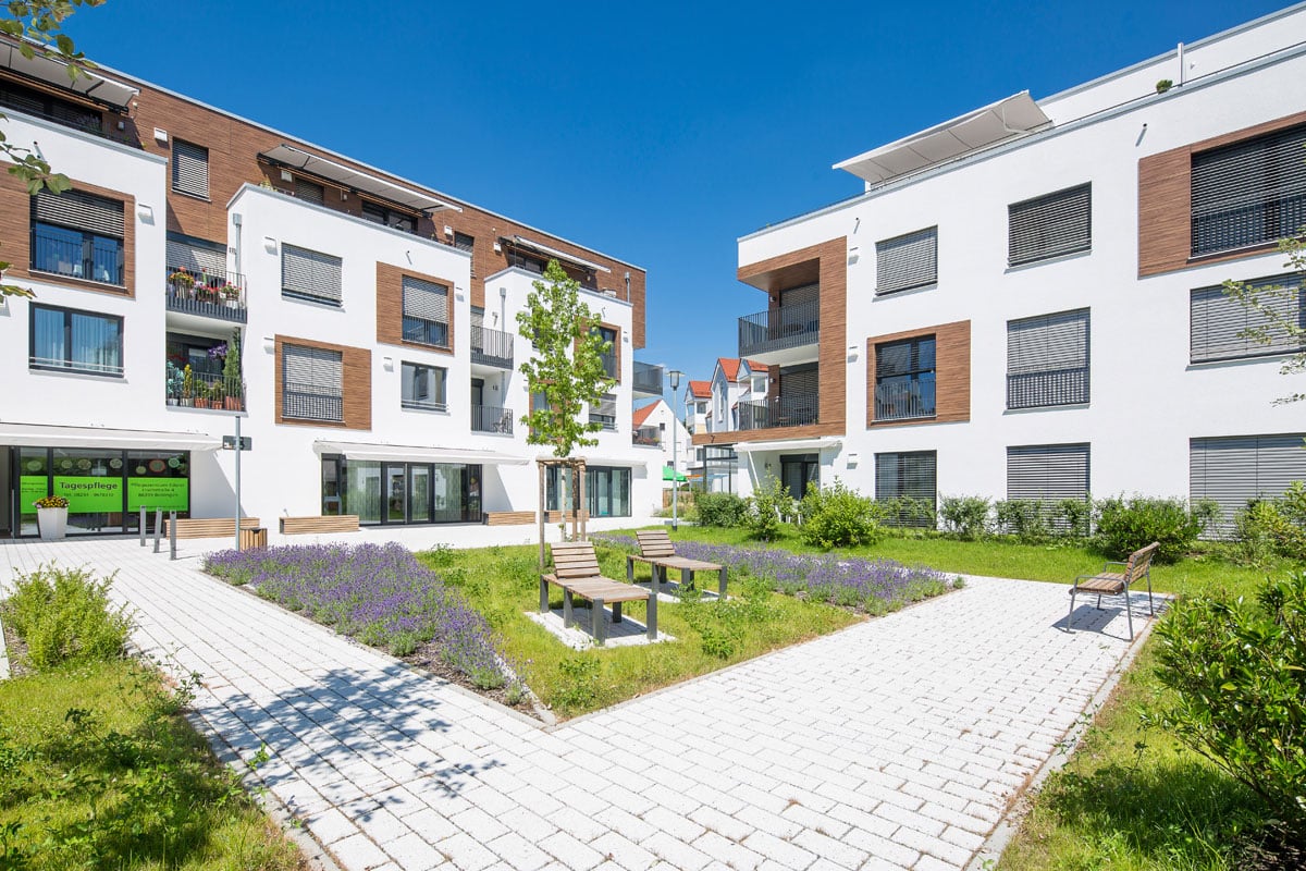 Wohnungsbau und Betreutes Wohnen: Laye Bauträger Kleiberhof Bobingen