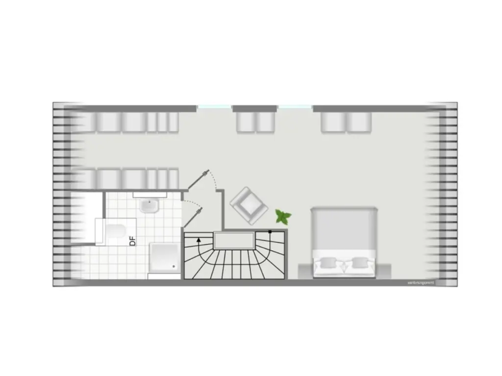 Dachgeschoss - Reiheneckhaus