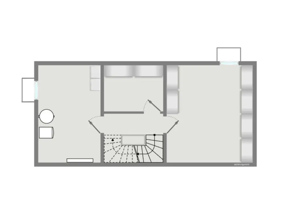 Kellergeschoss - Reiheneckhaus