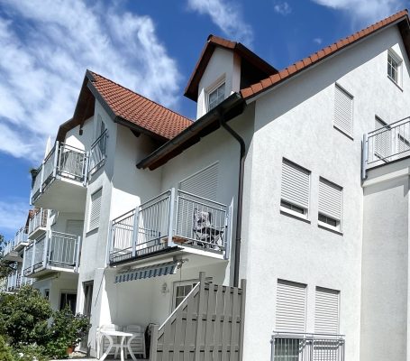 West-Südseite von der Wohnanlage