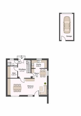 Grundriss Erdgeschoss