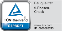TÜV Rheinland geprüft Siegel