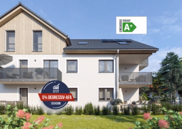 SCHORENBACH HOF Garten - Lebensqualität auf einer Ebene: Barrierefreies Wohnen im Ortsteil Buchloe mit KfW55 Förderung