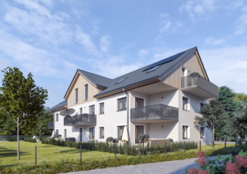 Straßenseite - Sicher & selbstbestimmt: Barrierefreie 3-Zimmer-Wohnung in Honsolgen