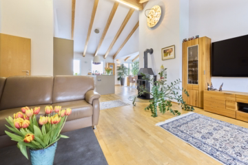 Wohnzimmer OG - Wohnen, wie es sein soll – viel Raum, viel Licht, viel Lebensqualität