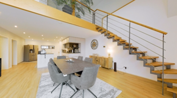 Essbereich, Wohnzimmer OG - Exklusive Maisonette Wohnung neuwertig mit Energieeffizienzklasse B