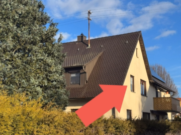 Ansicht Wohnung - RENDITECHANCE: 3-Zimmer-Dachgeschosswohnung mit Südbalkon und Garten!