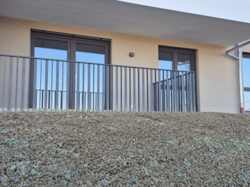 Ansicht Wohnung - BETREUTES WOHNEN NEUBAU – 2-ZKB Wohnung mit Blick ins Grüne in Langenneufnach zu mieten