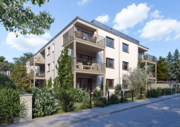 Gartenansicht - Betreutes Wohnen neu gedacht: Modern, zentral und mit Gemeinschaft