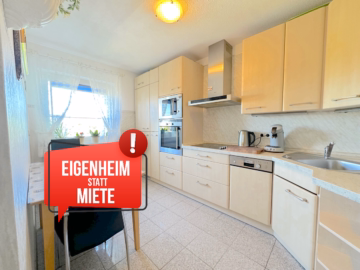 Küche - Aufgepasst- 3 Zimmer mit Balkon