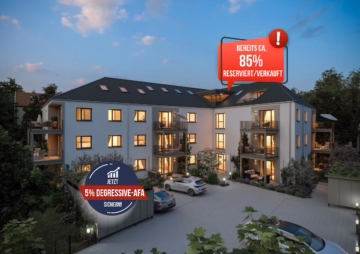 AUGURA bei Abend - Ihr neues Zuhause: Selbstbestimmt leben im Betreuten Wohnen – mitten in Augsburg-Pfersee