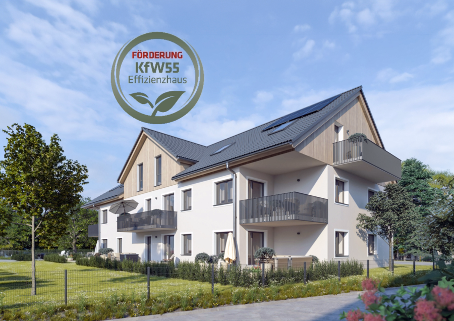SCHORENBACH HOF - JETZT KfW55 Förderung sichern und in eine barrierefreie 2-Zimmer-Wohnung investieren