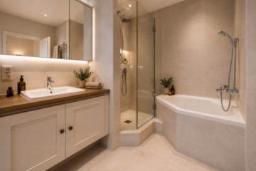 Badezimmer Einrichtungsbeispiel - Raum für Generationen, Ideen und Lebensqualität – Ihr neues Zuhause mit Pool & Einliegerwohnung!
