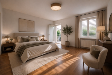 Schlafzimmer OG Einrichtungsbeispiel - Raum für Generationen, Ideen und Lebensqualität – Ihr neues Zuhause mit Pool & Einliegerwohnung!