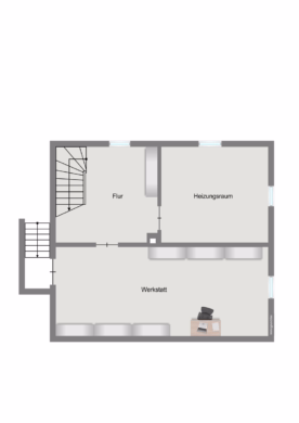 Kellergeschoss - Schraubenzieher statt Zauberstab und sofort verfügbar – hier entsteht Ihr Wohntraum!