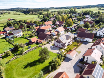 Luftbild SCHORENBACH HOF - 2-Zimmer-Südwohnung im Neubau: Nur 10 Minuten von Landsberg entfernt