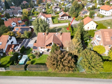 Südansicht - Idyllische Doppelhaushälfte – zentral und naturnah