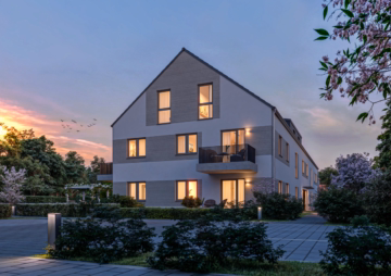 MAURER HOF Abendstimmung - Zukunftsträchtiger Neubau – Niedrigenergie – TOP Konzept – Betreutes Wohnen – kleine Wohnanlage