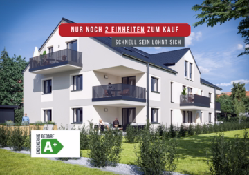 BURCHINGER HOF - Gartenansicht - Wohnen mit Weitblick ab 60 Jahren in einem barrierefreien Wohnumfeld