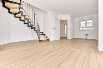 EG Wohnzimmer - ERSTBEZUG! Eindrucksvolle Neubau-Doppelhaushälfte in pendel- und familienfreundlicher Umgebung
