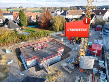 Aktueller Bautenstand - Baustart erfolgt: Zukunftsträchtige und clevere Investition in Betreutes Wohnen!