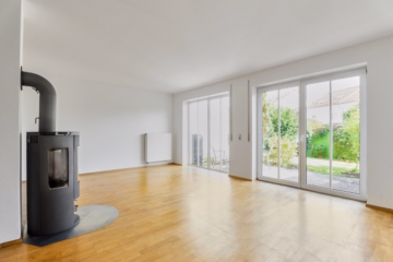 Wohnzimmer EG - Mehr als Mittelmaß – ein Reihenhaus mit Charakter