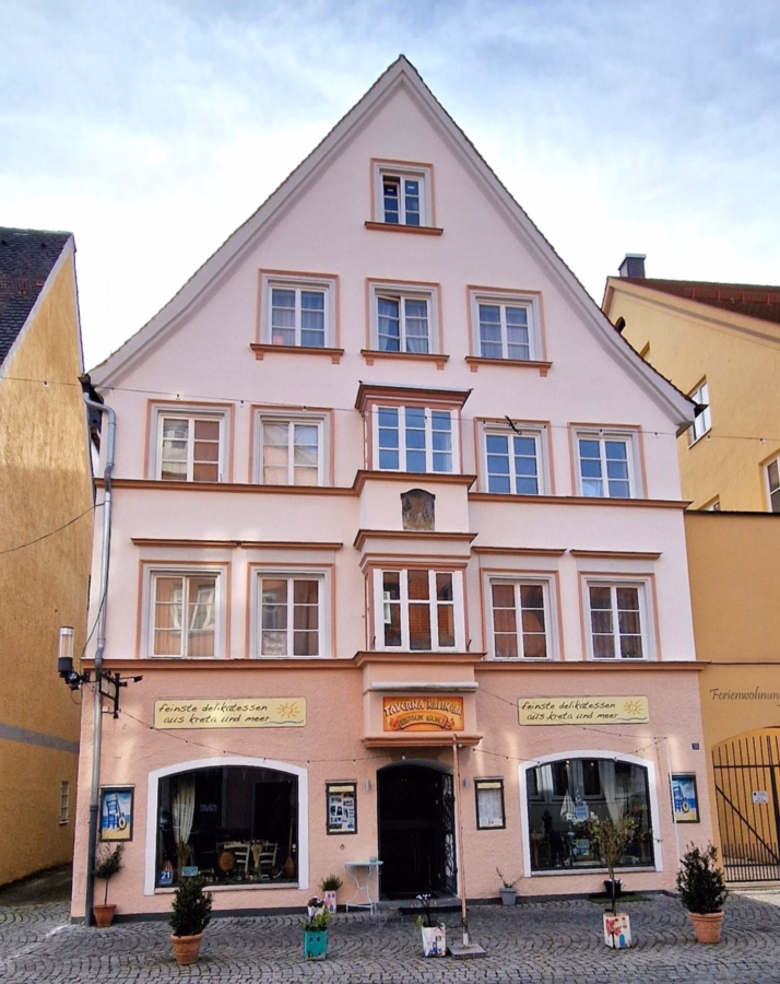 Frontseite - Denkmalgeschütztes Wohn- & Geschäftshaus in Kaufbeuren – attraktive Rendite