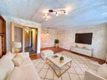 Beispielbild Wohnzimmer - Jetzt gestalten statt suchen: Ein Haus, das Platz für Ihre Träume bietet! Wohnfläche erweiterbar!
