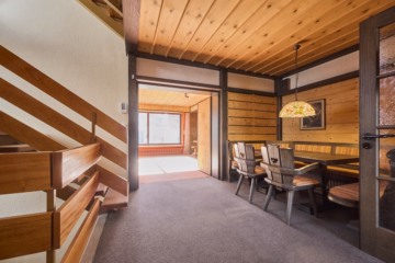 Essbereich mit Blick ins Wohnzimmer EG - Energieeffizienz trifft Wohnqualität – Doppelhaushälfte mit fortschrittlicher Technik