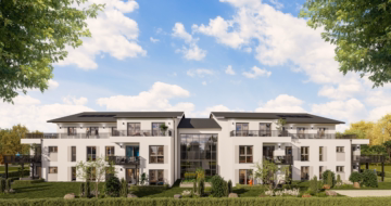 Beispielbild Außenansicht - Erstbezug: Komfortables Wohnen – helle 1,5-Zimmer-Wohnung mit ablösefreier EBK im Betreuten Wohnen!