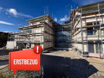 aktueller Bautenstand - Erstbezug – Wohlfühlen über den Dächern: 2-Zimmer-Wohnung mit Dachterrasse im Betreuten Wohnen!