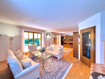 Wohnzimmer - Zwei Terrassen, ein Traumhaus – Ihr Rückzugsort zum Wohlfühlen! Energieeffizienzklasse B!