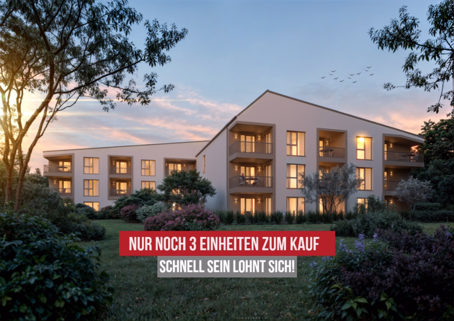 HOLL-GARTEN bei Abend - Komfort und Betreuung: Ihr Zuhause im Betreuten Wohnen – sichern Sie sich die letzten Einheiten!