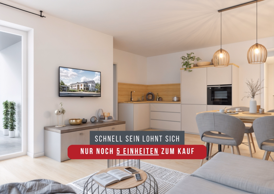 Wohnbeispiel Küche - Renditestarke Altersvorsorge: Investieren Sie in stets gesuchten – barrierefreien Wohnraum!