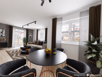 Wohnzimmer Beispiel - **NEUBAU mit GARTEN und TG – sofort Verfügbar – Barrierefreie Wohnqualität mit einer Top Anbindung**