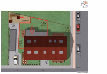 Schematischer Grundriss mit Zuweisung der Wohnung - **NEUBAU mit GARTEN und TG – sofort verfügbar – Barrierefreie Wohnqualität mit einer Top Anbindung**