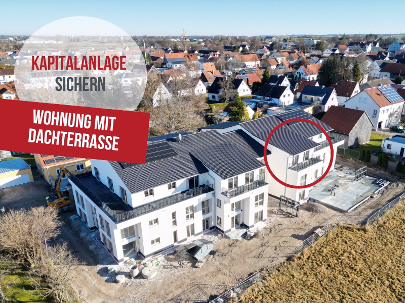 WEHRA - Wohnung mit Dachterrasse - Letzte Chance: Ihre sichere Zukunft – Wohnen oder investieren im Betreuten Wohnen in Wehringen!