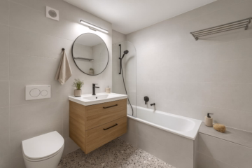 Badezimmer Einrichtungsbeispiel - ***Sofort bezugsfertige 3-Zimmer-Wohnung mit Südbalkon und Tiefgarage – ideal für junge Familien***