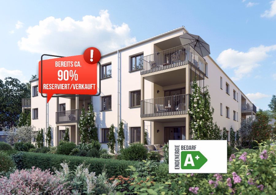 AUGURA - Genießen Sie den Sonnenuntergang: Süd-West-Balkon mit garantierter Abendsonne im Betreuten Wohnen