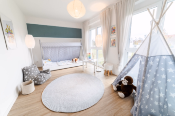 Kinderzimmer OG (Einrichtungsbeispiel) - ERSTBEZUG! Moderne Doppelhaushälfte – Ruhig, modern & perfekt für Familien oder Pendler