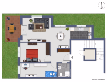 Grundriss - **ERSTBEZUG mit GARTEN – moderne Wohnqualität mit bester Anbindung**
