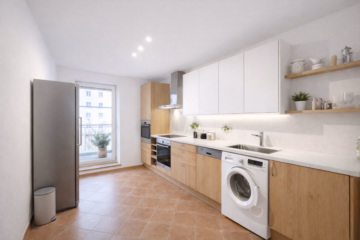 Visualisierung Küche - Seltenheit: Exklusive 4-Zimmer-Wohnung in ruhiger Citylage