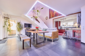 Wohn- und Essbereich - „Bilder sagen mehr als tausend Worte!“ Stilvolle Doppelhaushälfte in Langerringen