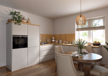 Wohnbeispiel Küche - Gemeinsam statt einsam mit Unterstützung, wenn Sie sie brauchen