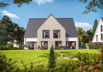 Visualisierung FDB-Rederzhausen - Doppelhaushälfte mit Keller in Friedberg-Rederzhausen – Ihr neues Familiendomizil!