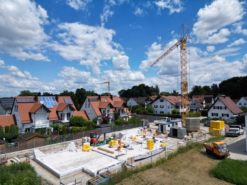 Aktueller Bautenstand - BURCHINGER HOF: Zeitgemäßes, altersgerechtes Wohnen – Für ein sorgenfreies Leben!