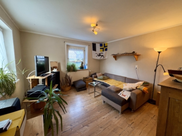 Wohnzimmer - Grundstück mit Altbestand