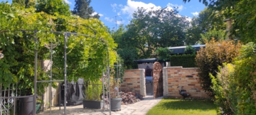 Garten - Stilvolles Wohnen vor den Toren Münchens – Luxus für zwei – mit Blick ins Grüne